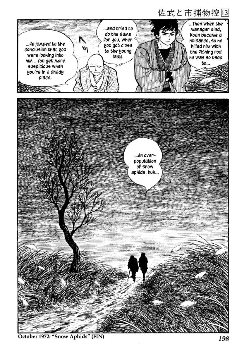 Page 43 Chapter 82 Sabu and Ichi Torimonohikae