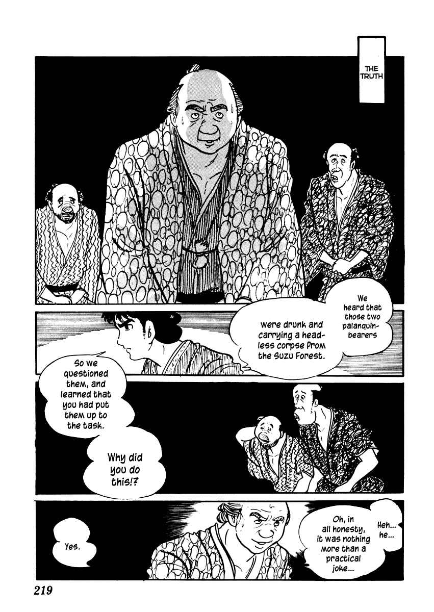 Page 30 Chapter 48 Sabu and Ichi Torimonohikae