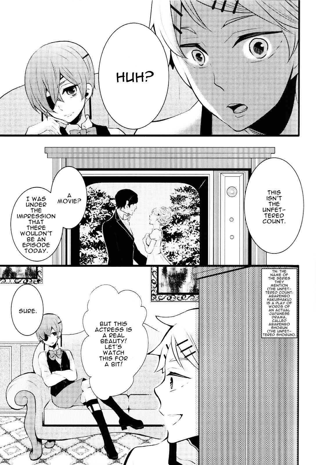 Page 2 Chapter Unknown_9f39 Kuroshitsuji - Night and Day (Doujinshi)