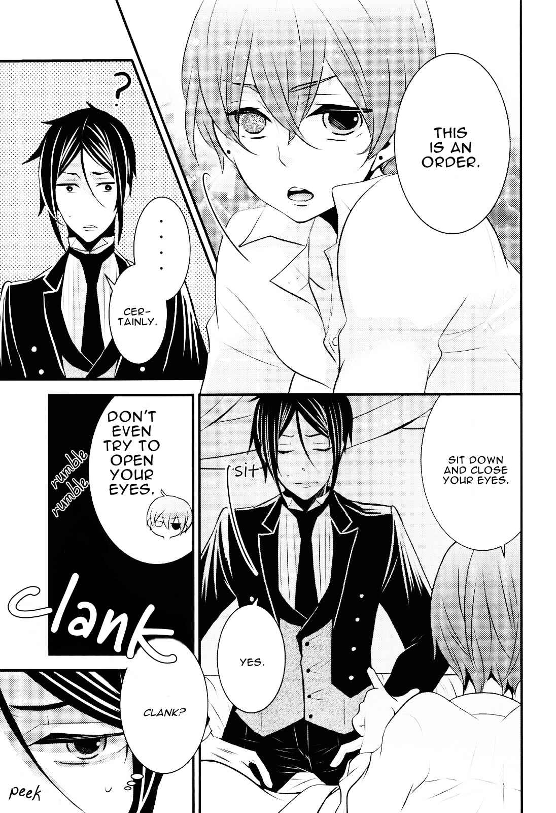 Page 8 Chapter Unknown_9f39 Kuroshitsuji - Night and Day (Doujinshi)