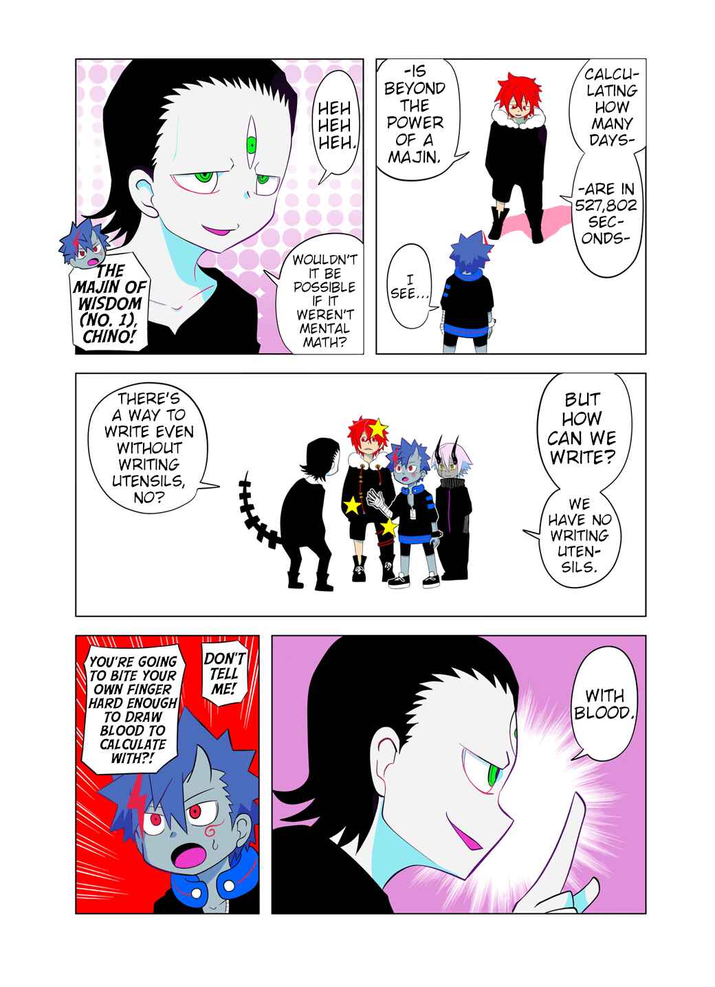Page 4 Chapter 4 Majin Reino and the Millennium Seal
