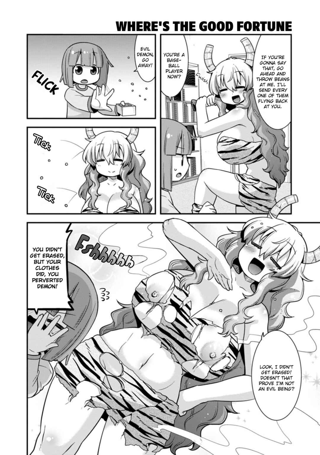 Page 4 Chapter 37 Kobayashi-san Chi no Maid Dragon: Lucoa wa Boku no ×× Desu