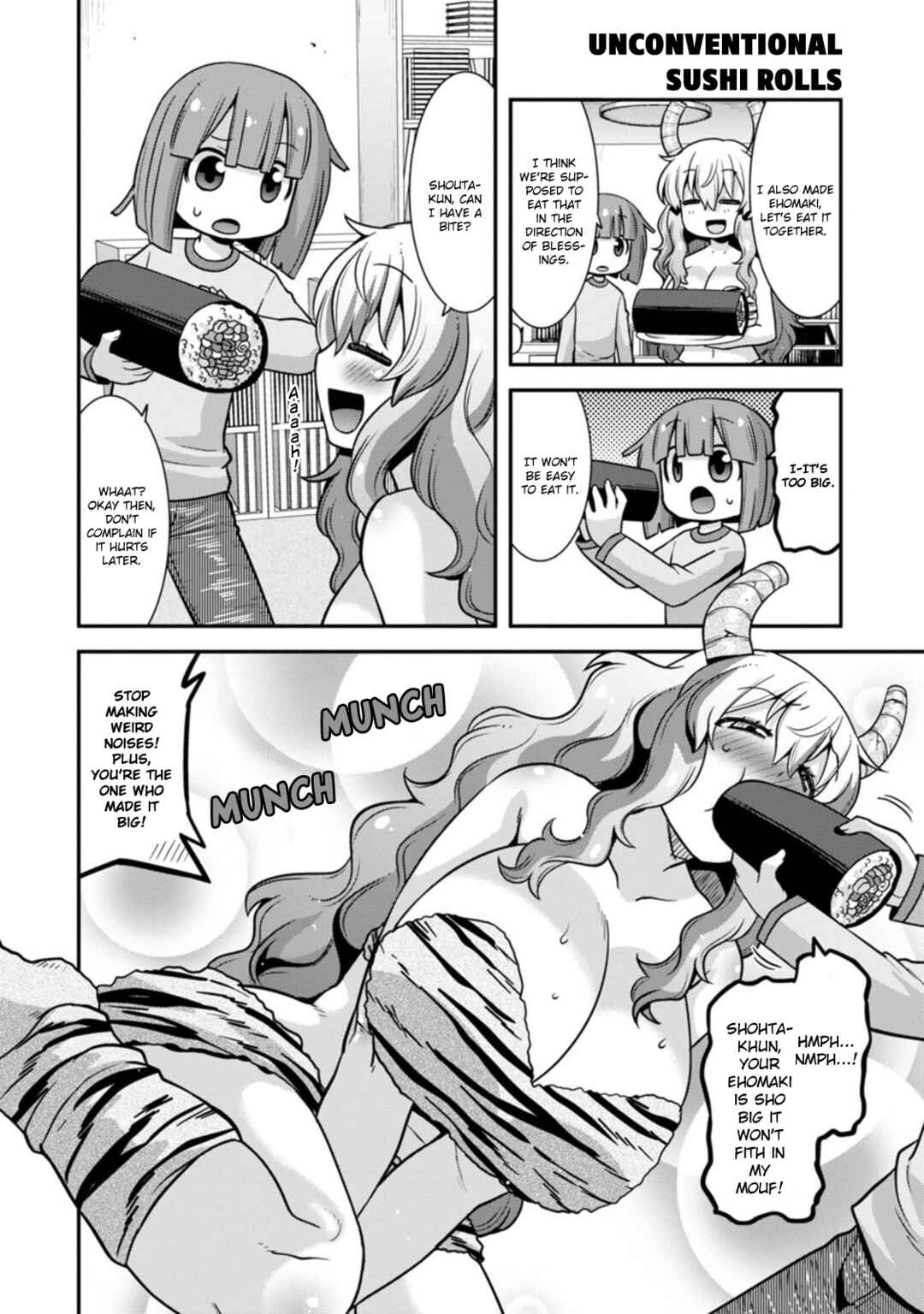 Page 8 Chapter 37 Kobayashi-san Chi no Maid Dragon: Lucoa wa Boku no ×× Desu
