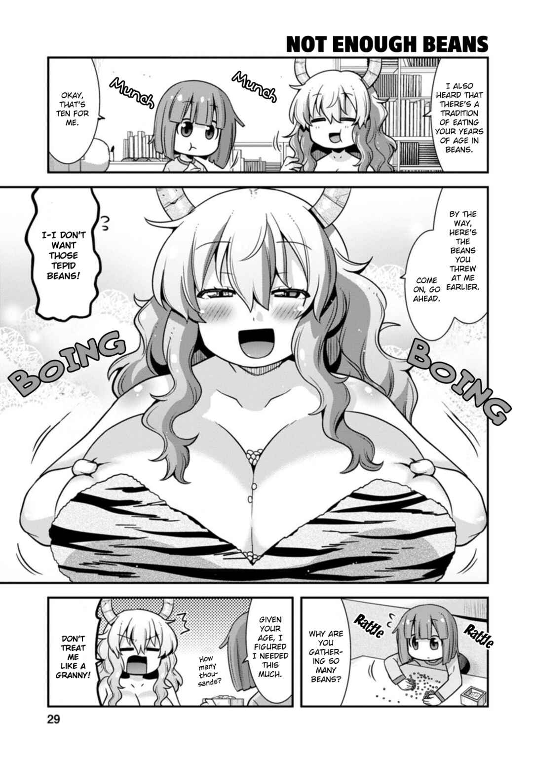 Page 9 Chapter 37 Kobayashi-san Chi no Maid Dragon: Lucoa wa Boku no ×× Desu