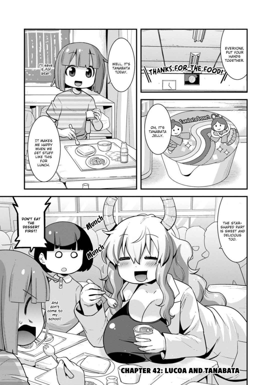 Page 1 Chapter 42 Kobayashi-san Chi no Maid Dragon: Lucoa wa Boku no ×× Desu