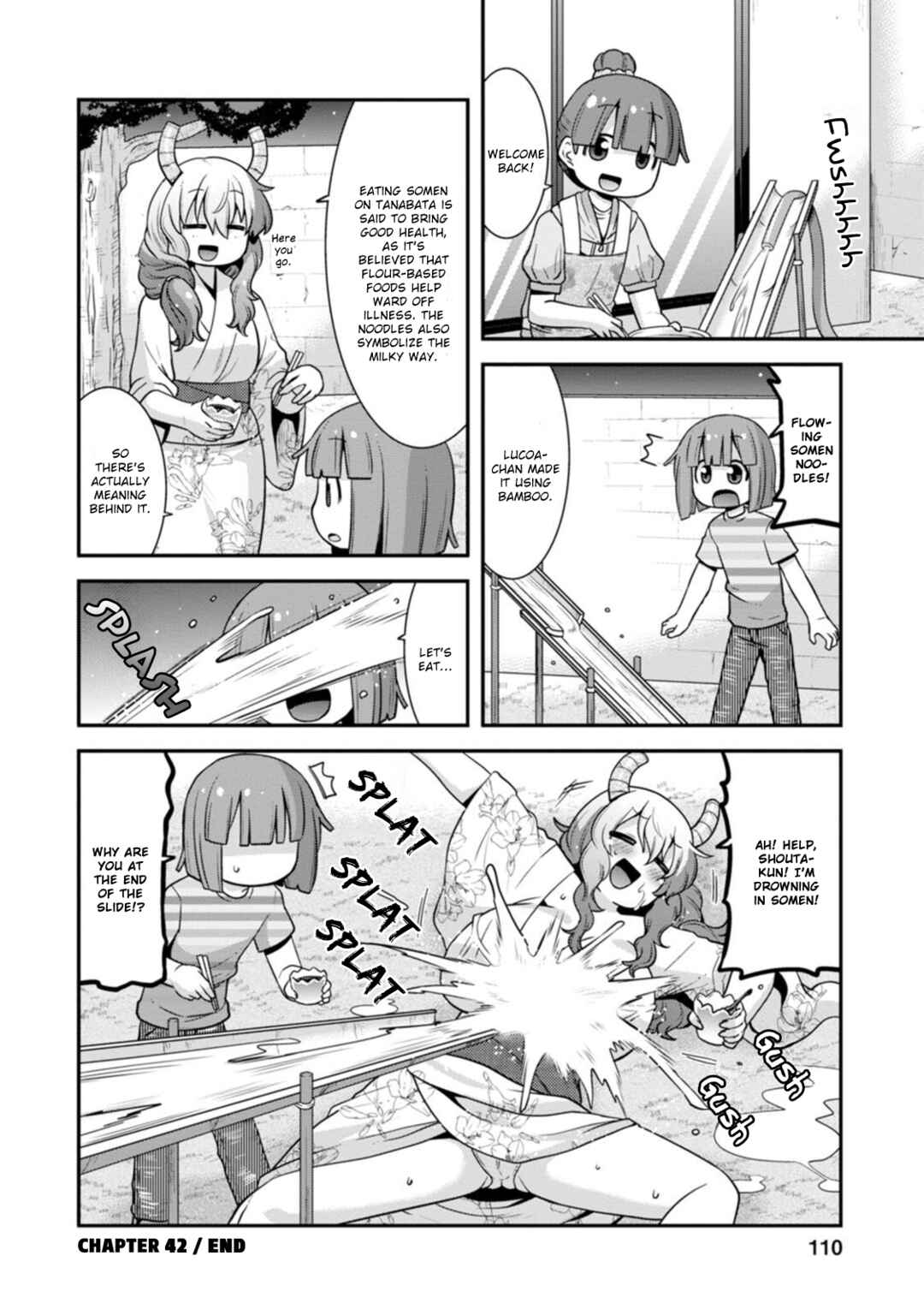 Page 14 Chapter 42 Kobayashi-san Chi no Maid Dragon: Lucoa wa Boku no ×× Desu