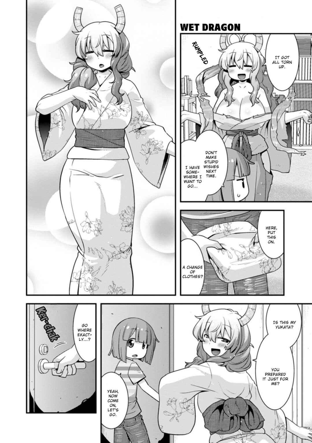 Page 8 Chapter 42 Kobayashi-san Chi no Maid Dragon: Lucoa wa Boku no ×× Desu