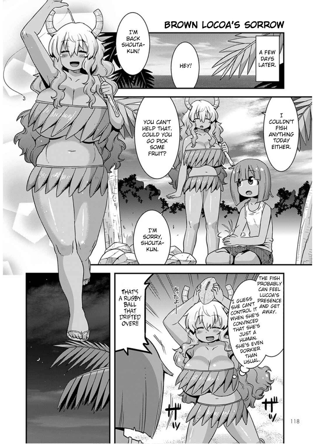 Page 8 Chapter 17 Kobayashi-san Chi no Maid Dragon: Lucoa wa Boku no ×× Desu