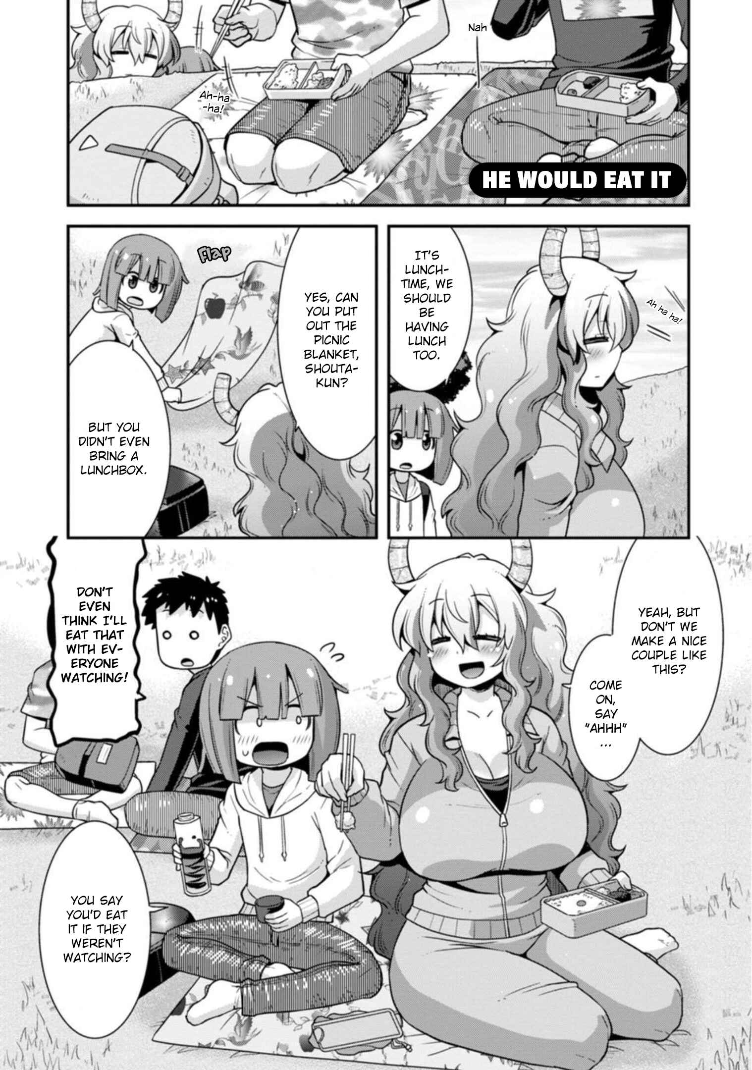 Page 11 Chapter 28 Kobayashi-san Chi no Maid Dragon: Lucoa wa Boku no ×× Desu