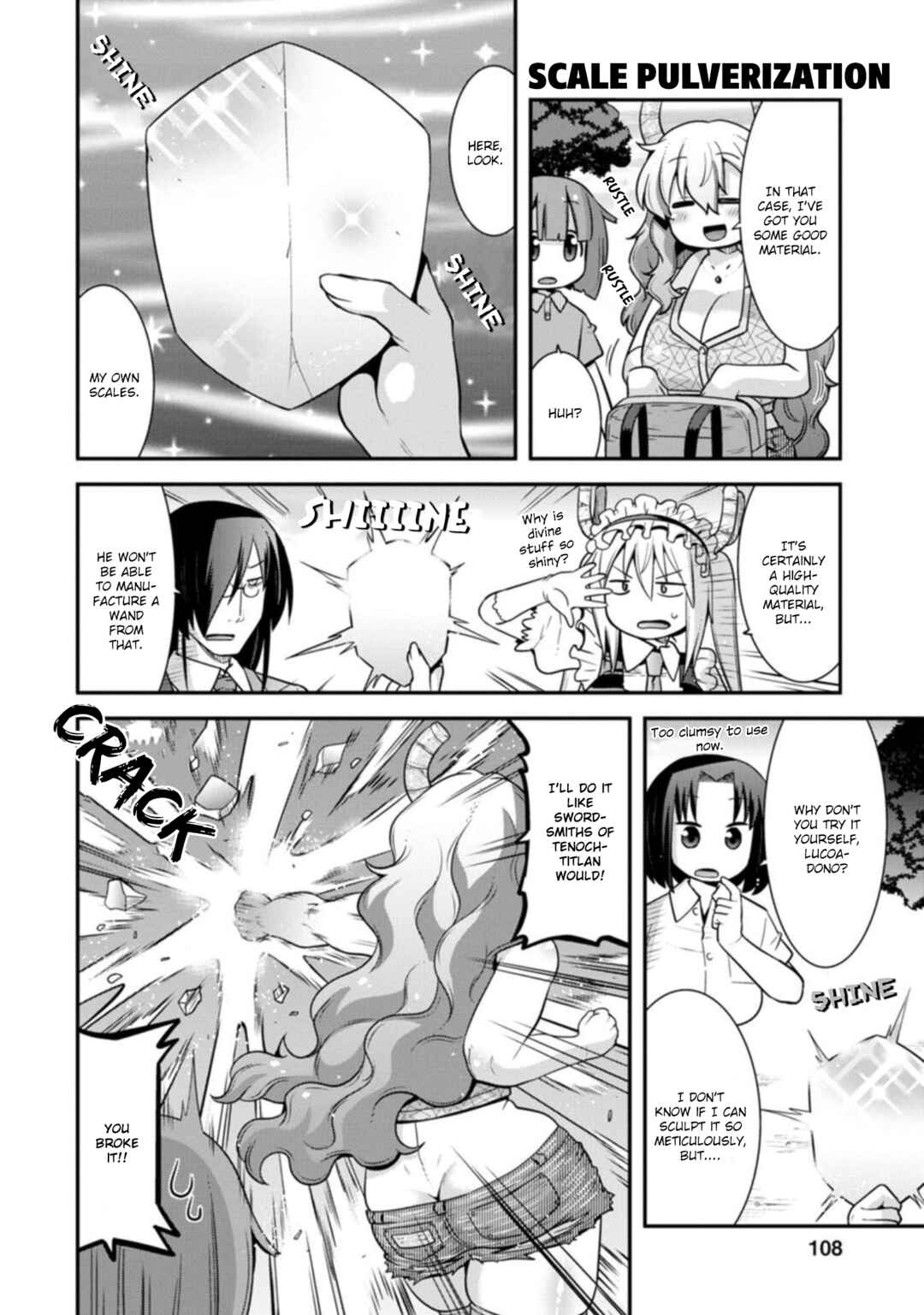 Page 12 Chapter 33 Kobayashi-san Chi no Maid Dragon: Lucoa wa Boku no ×× Desu