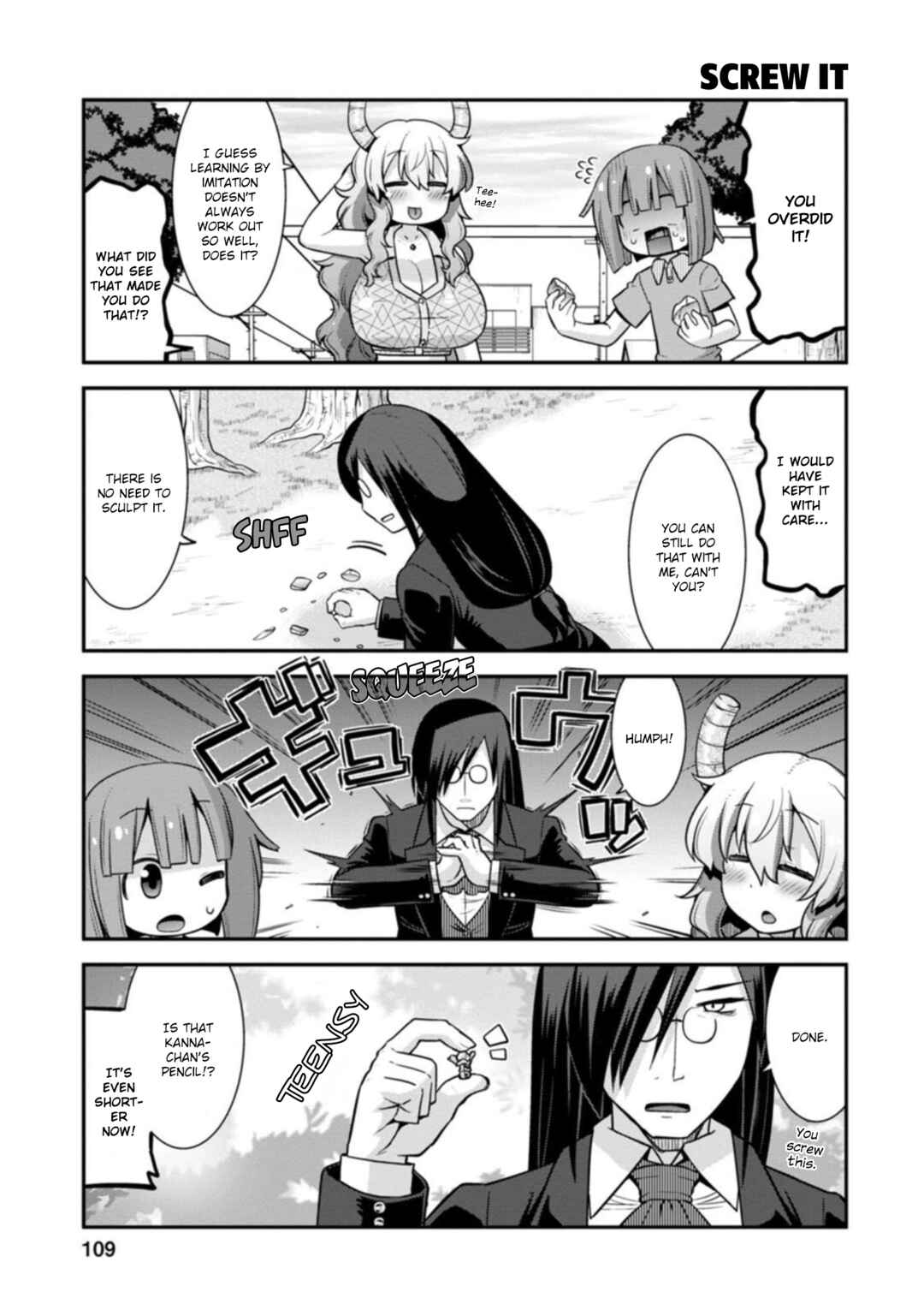 Page 13 Chapter 33 Kobayashi-san Chi no Maid Dragon: Lucoa wa Boku no ×× Desu