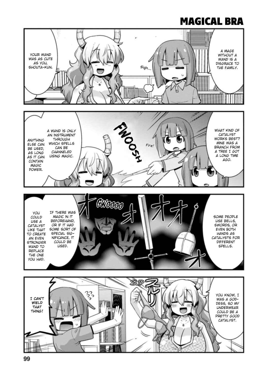 Page 3 Chapter 33 Kobayashi-san Chi no Maid Dragon: Lucoa wa Boku no ×× Desu