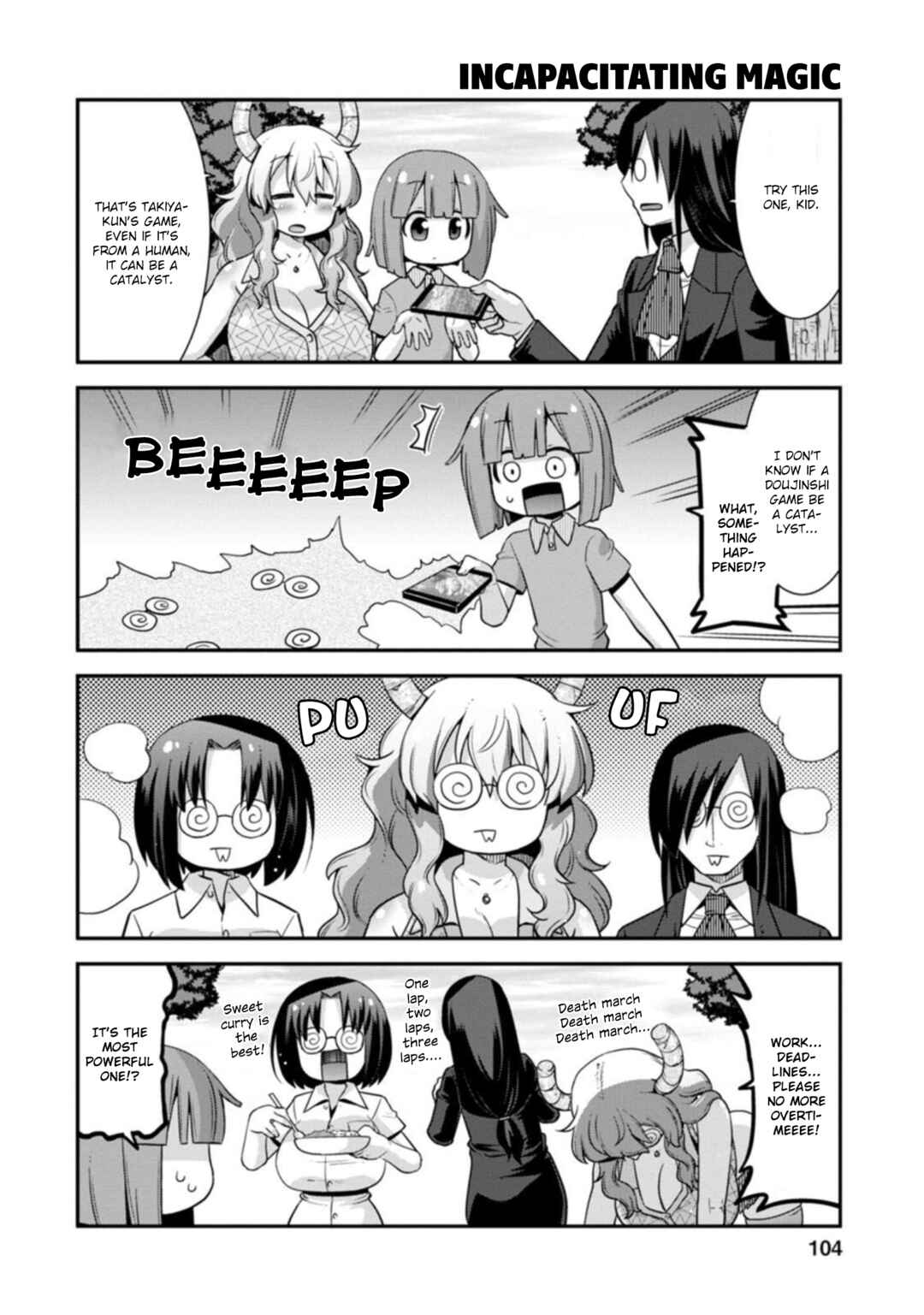 Page 8 Chapter 33 Kobayashi-san Chi no Maid Dragon: Lucoa wa Boku no ×× Desu