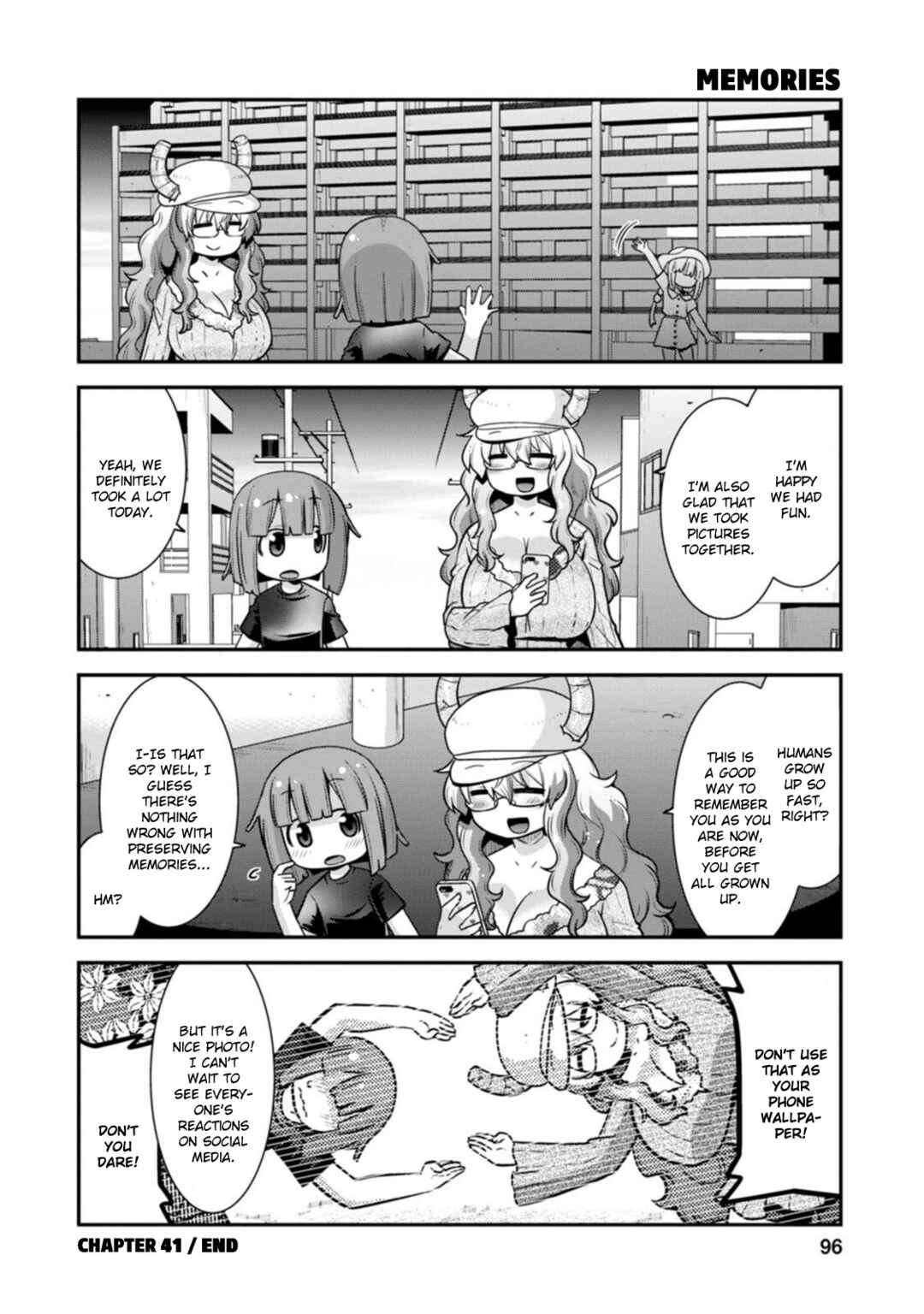 Page 14 Chapter 41 Kobayashi-san Chi no Maid Dragon: Lucoa wa Boku no ×× Desu