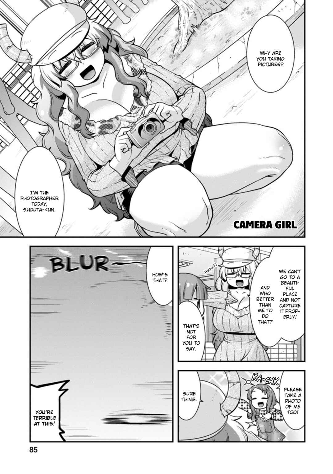 Page 3 Chapter 41 Kobayashi-san Chi no Maid Dragon: Lucoa wa Boku no ×× Desu