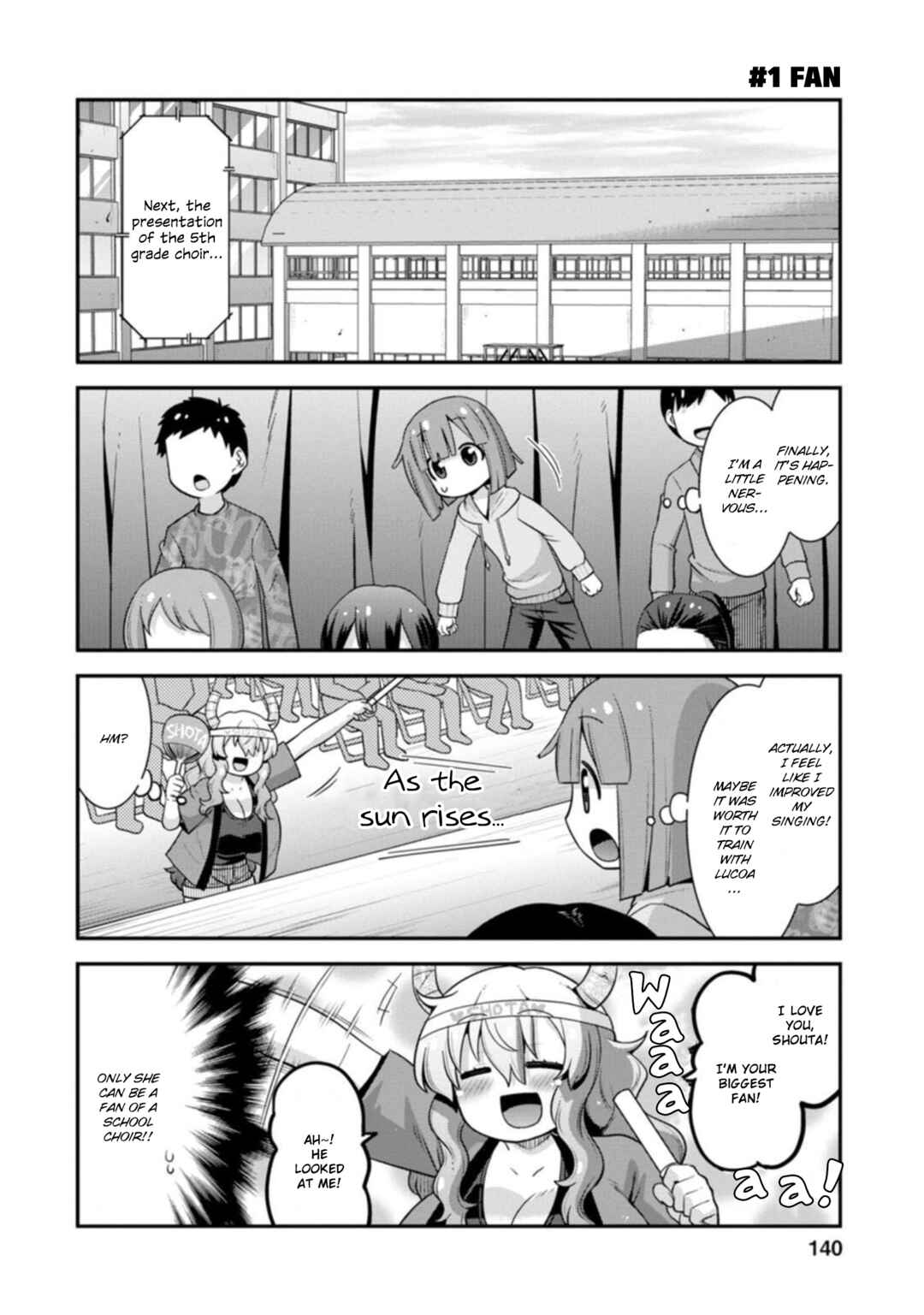 Page 12 Chapter 35 Kobayashi-san Chi no Maid Dragon: Lucoa wa Boku no ×× Desu