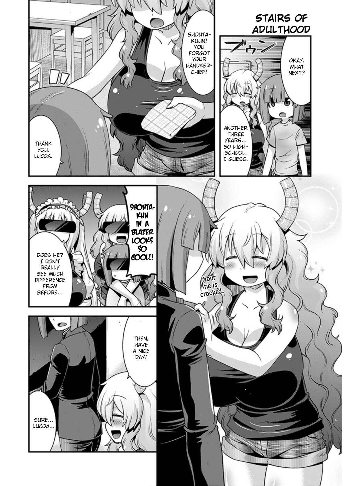 Page 8 Chapter 18 Kobayashi-san Chi no Maid Dragon: Lucoa wa Boku no ×× Desu