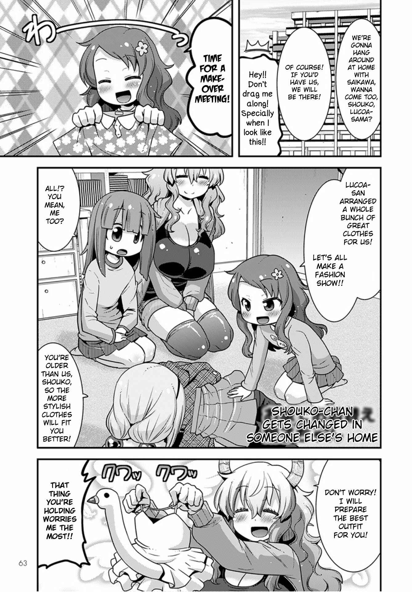 Page 9 Chapter 23 Kobayashi-san Chi no Maid Dragon: Lucoa wa Boku no ×× Desu