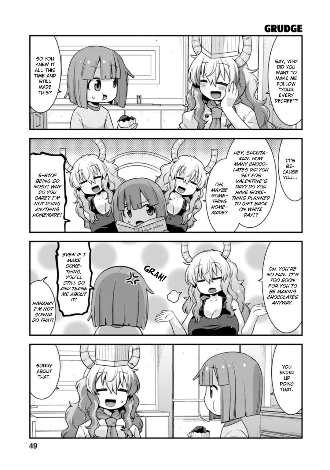 Page 13 Chapter 38 Kobayashi-san Chi no Maid Dragon: Lucoa wa Boku no ×× Desu