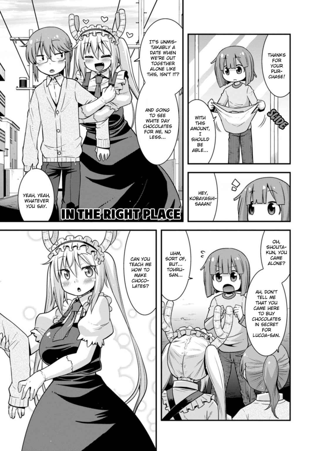 Page 3 Chapter 38 Kobayashi-san Chi no Maid Dragon: Lucoa wa Boku no ×× Desu
