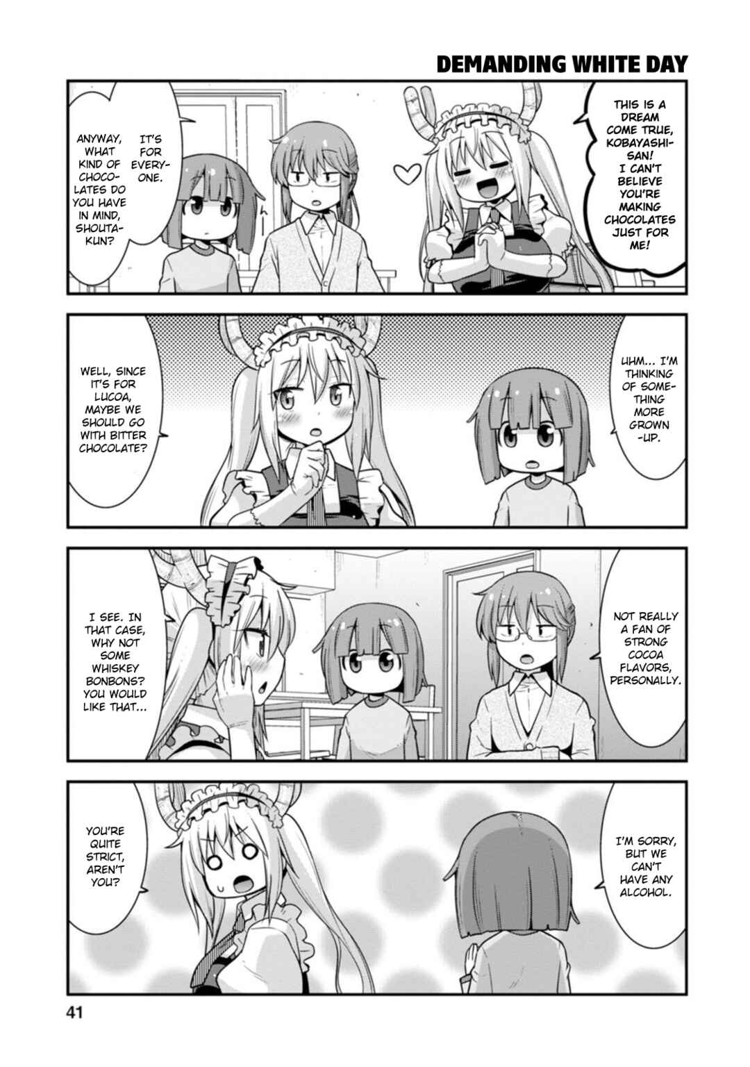 Page 5 Chapter 38 Kobayashi-san Chi no Maid Dragon: Lucoa wa Boku no ×× Desu