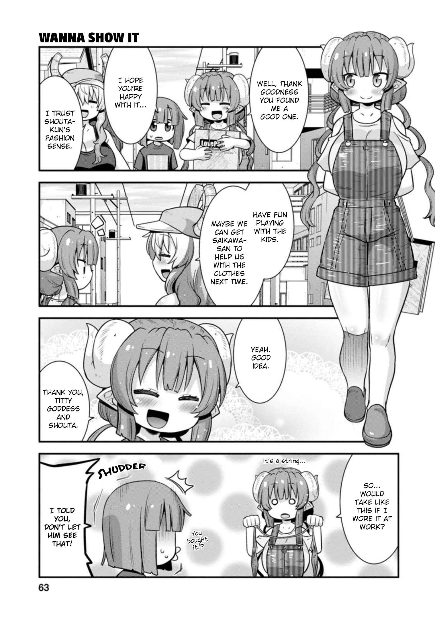 Page 13 Chapter 30 Kobayashi-san Chi no Maid Dragon: Lucoa wa Boku no ×× Desu