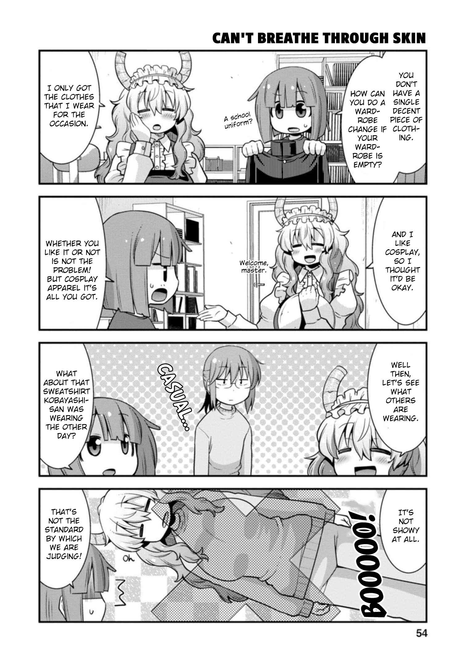 Page 4 Chapter 30 Kobayashi-san Chi no Maid Dragon: Lucoa wa Boku no ×× Desu