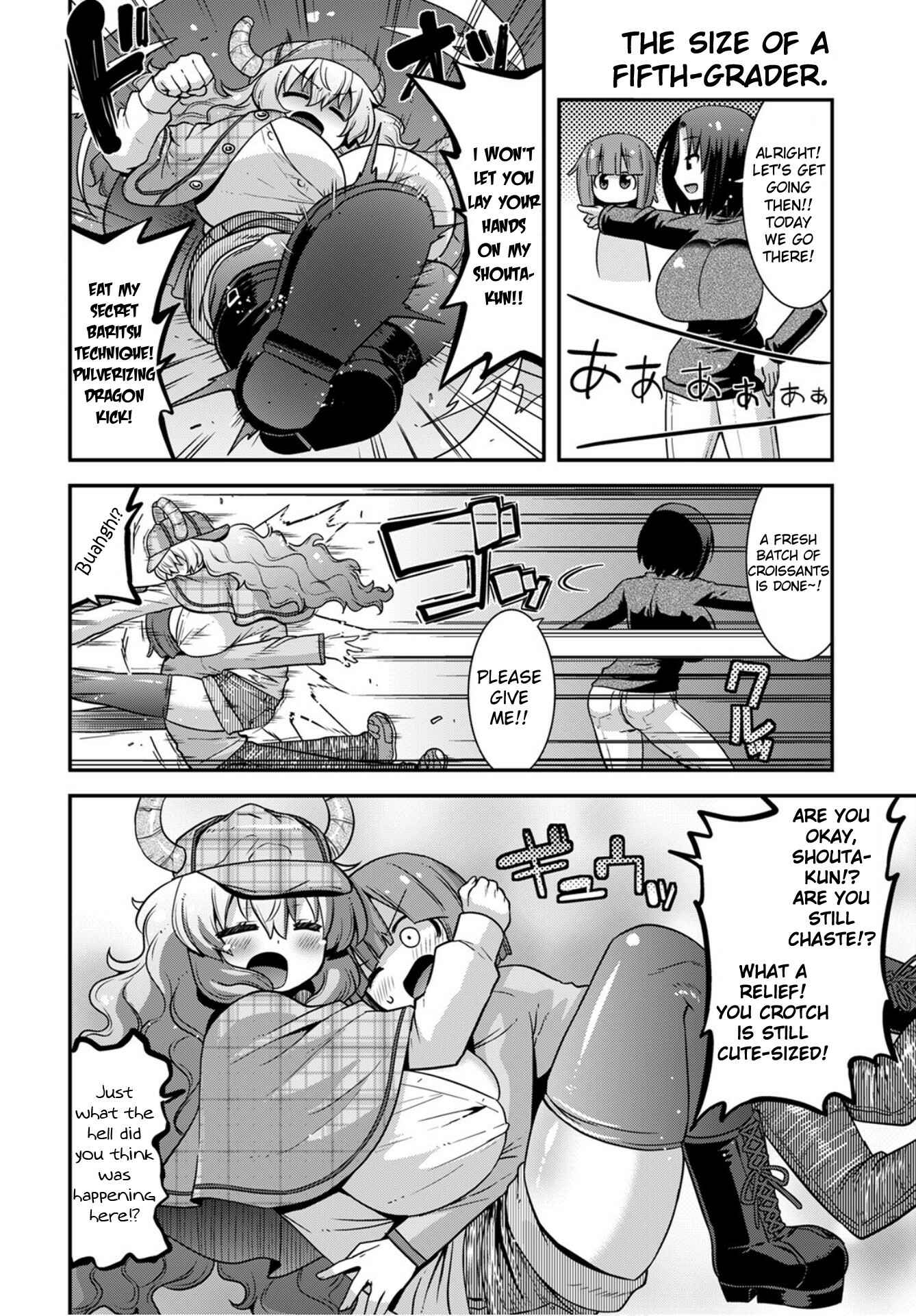 Page 4 Chapter 25 Kobayashi-san Chi no Maid Dragon: Lucoa wa Boku no ×× Desu