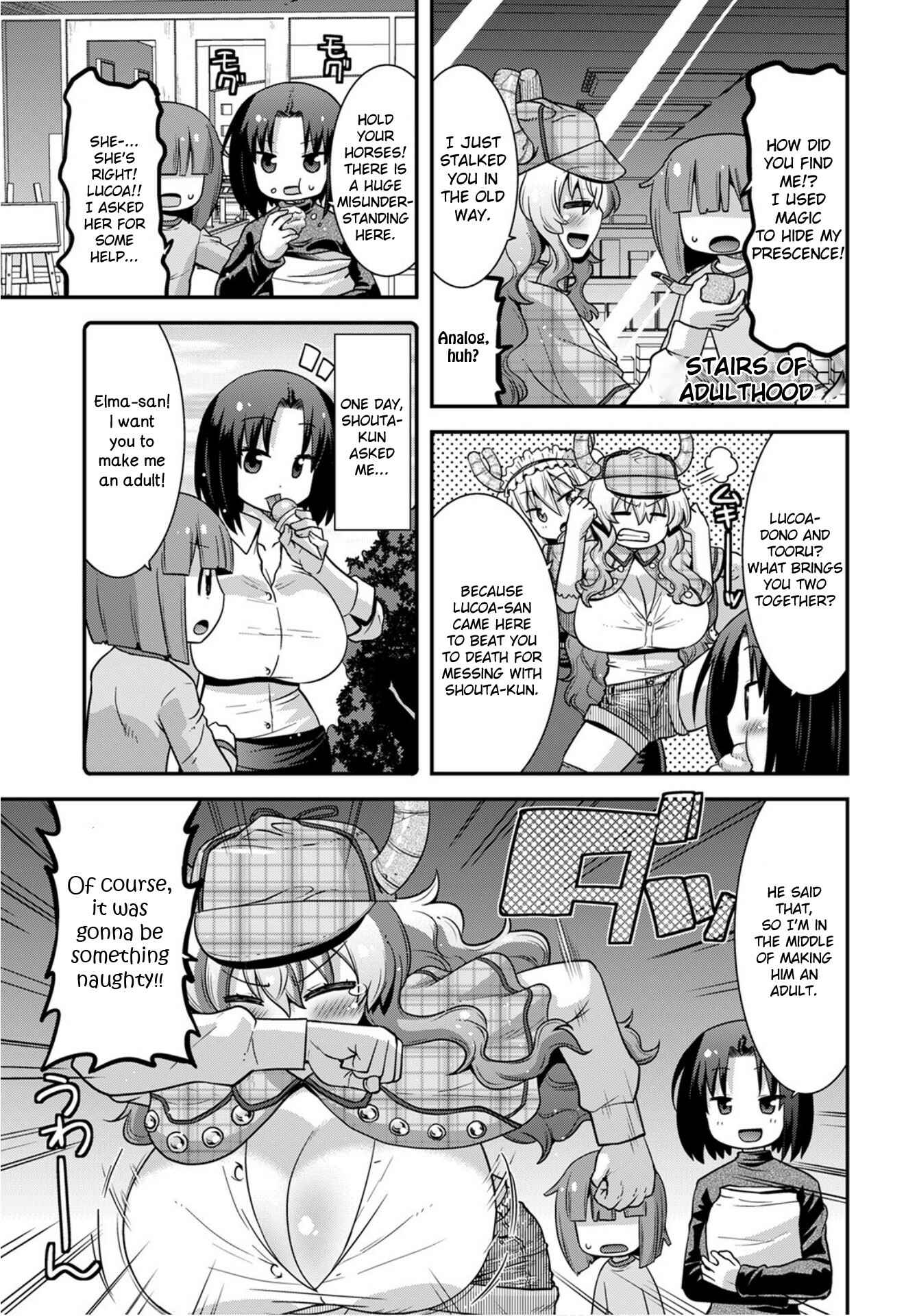 Page 5 Chapter 25 Kobayashi-san Chi no Maid Dragon: Lucoa wa Boku no ×× Desu