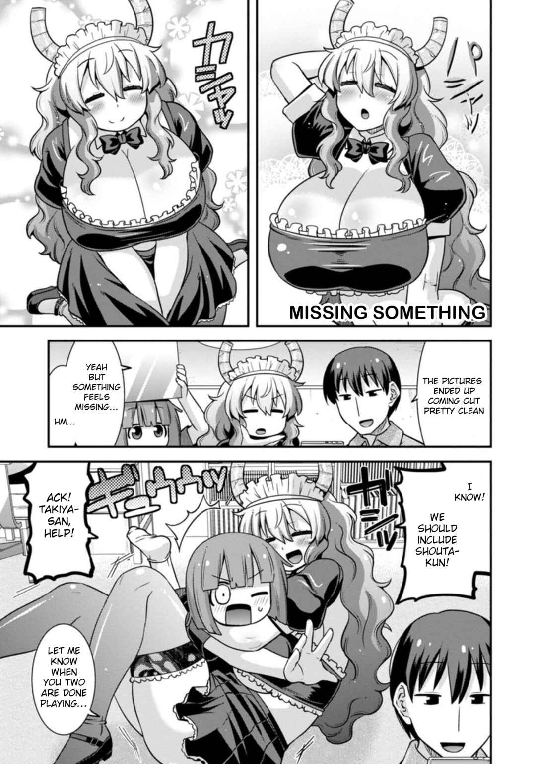 Page 7 Chapter 32 Kobayashi-san Chi no Maid Dragon: Lucoa wa Boku no ×× Desu