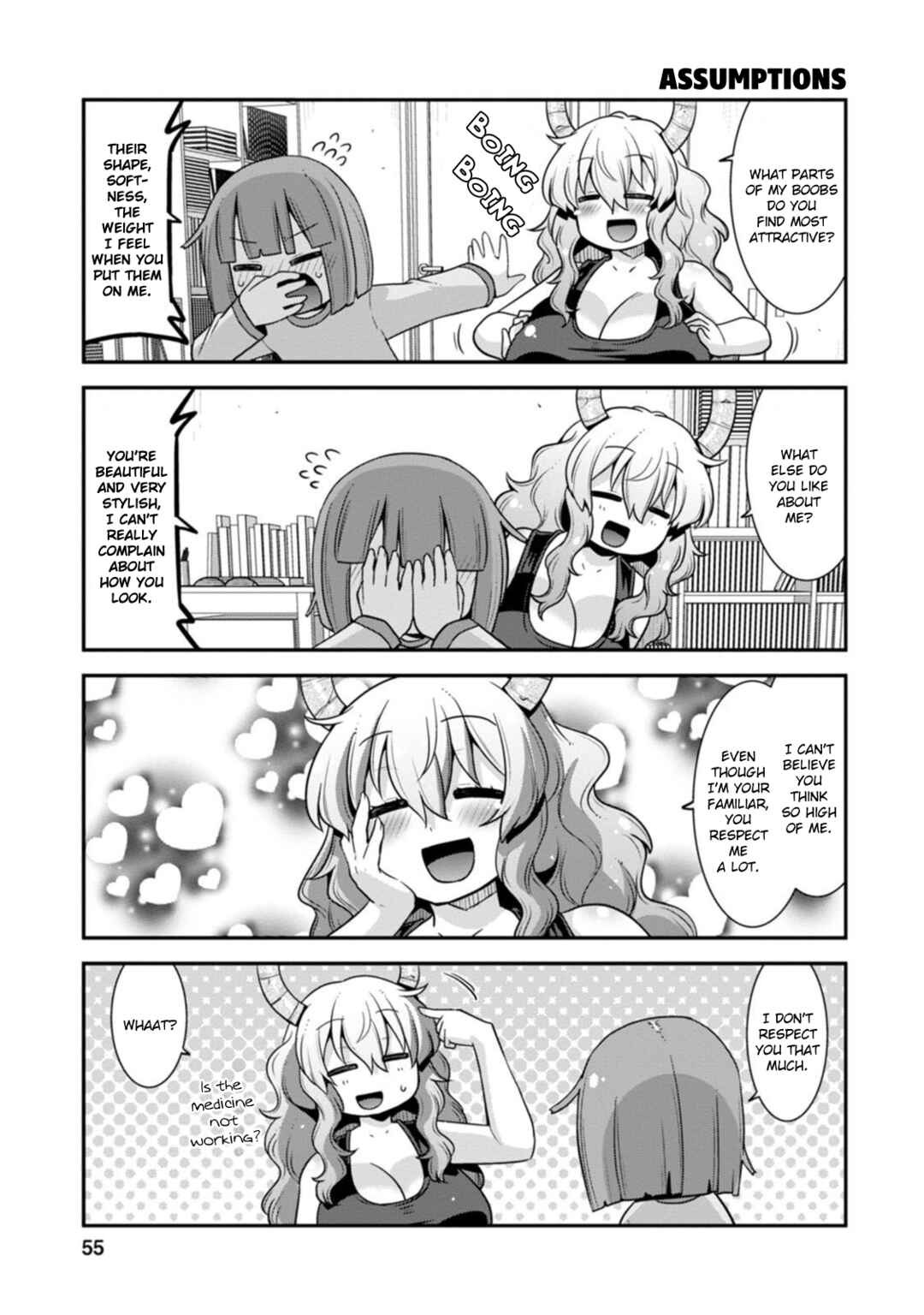Page 5 Chapter 39 Kobayashi-san Chi no Maid Dragon: Lucoa wa Boku no ×× Desu