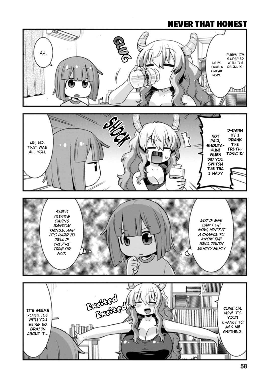 Page 8 Chapter 39 Kobayashi-san Chi no Maid Dragon: Lucoa wa Boku no ×× Desu