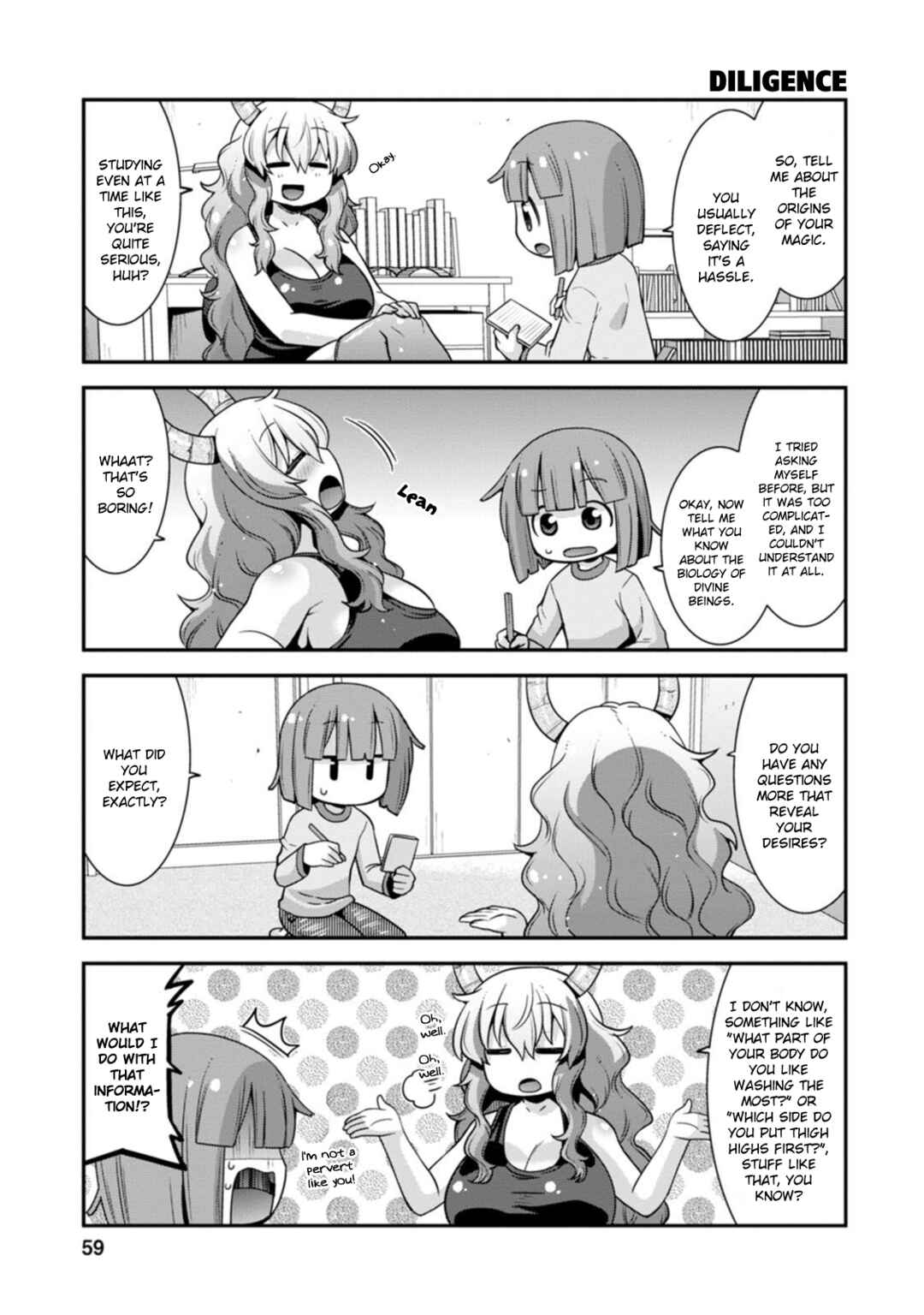 Page 9 Chapter 39 Kobayashi-san Chi no Maid Dragon: Lucoa wa Boku no ×× Desu