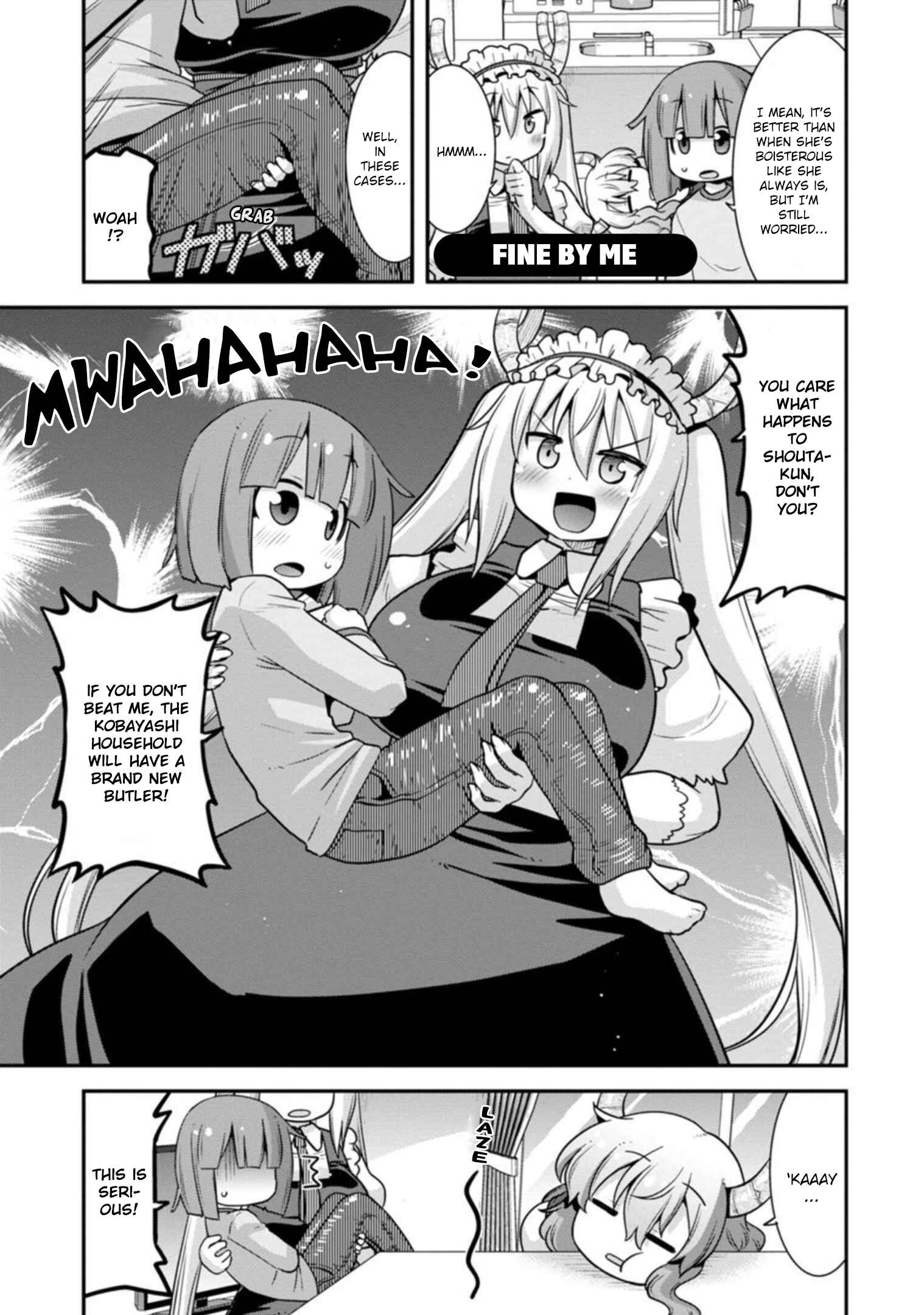 Page 3 Chapter 29 Kobayashi-san Chi no Maid Dragon: Lucoa wa Boku no ×× Desu