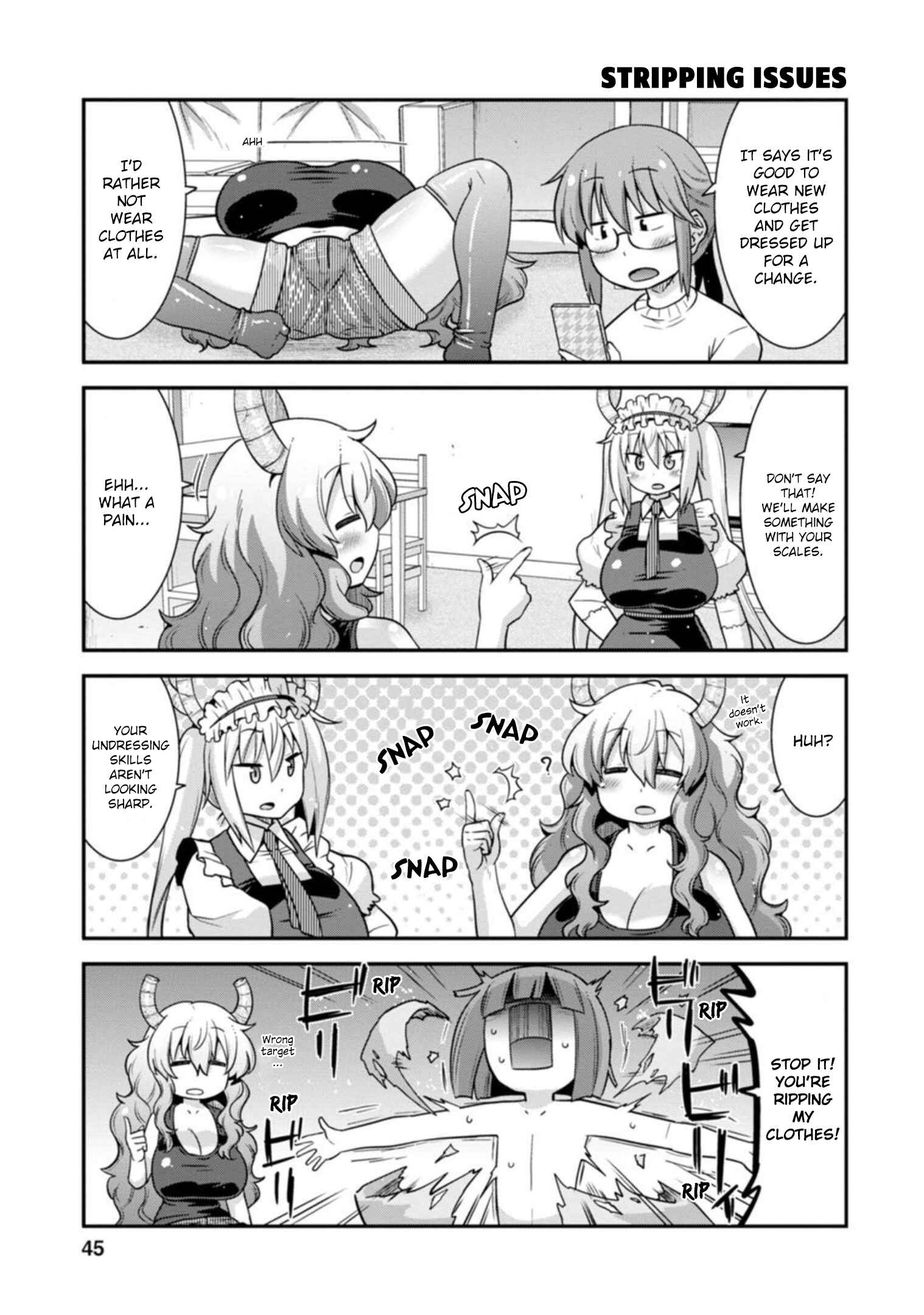 Page 9 Chapter 29 Kobayashi-san Chi no Maid Dragon: Lucoa wa Boku no ×× Desu