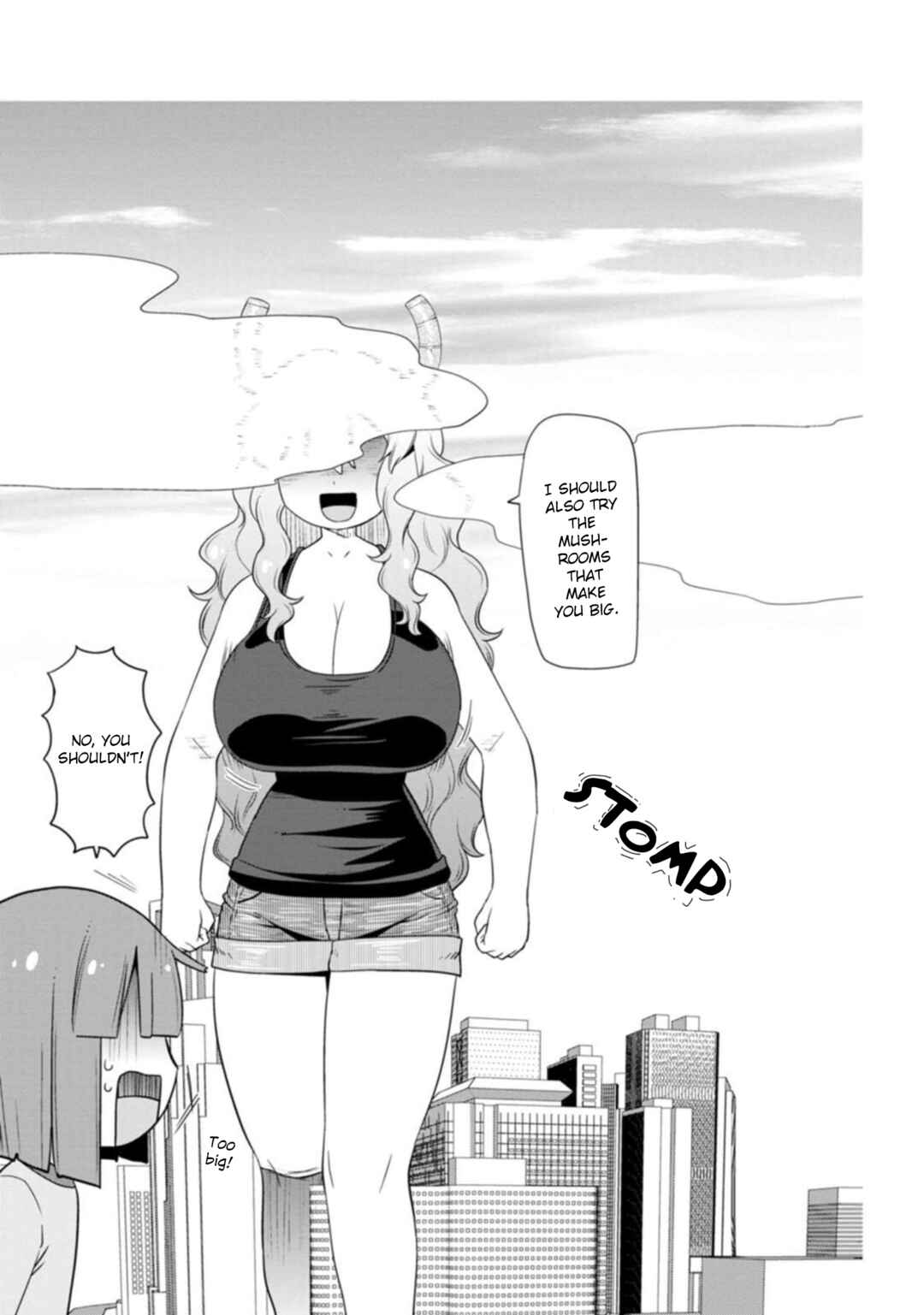 Page 15 Chapter 34 Kobayashi-san Chi no Maid Dragon: Lucoa wa Boku no ×× Desu