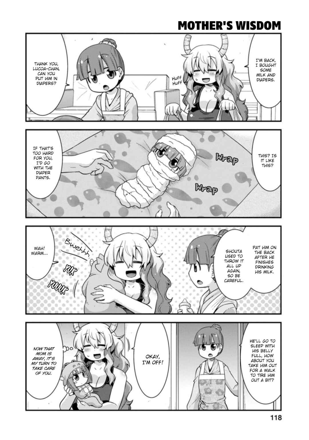 Page 6 Chapter 34 Kobayashi-san Chi no Maid Dragon: Lucoa wa Boku no ×× Desu