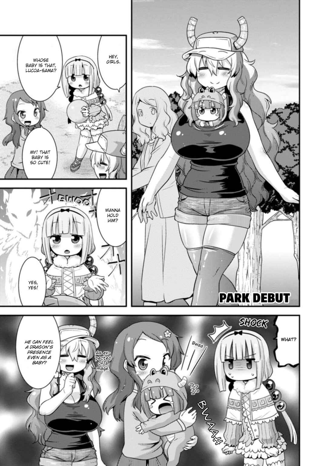 Page 7 Chapter 34 Kobayashi-san Chi no Maid Dragon: Lucoa wa Boku no ×× Desu