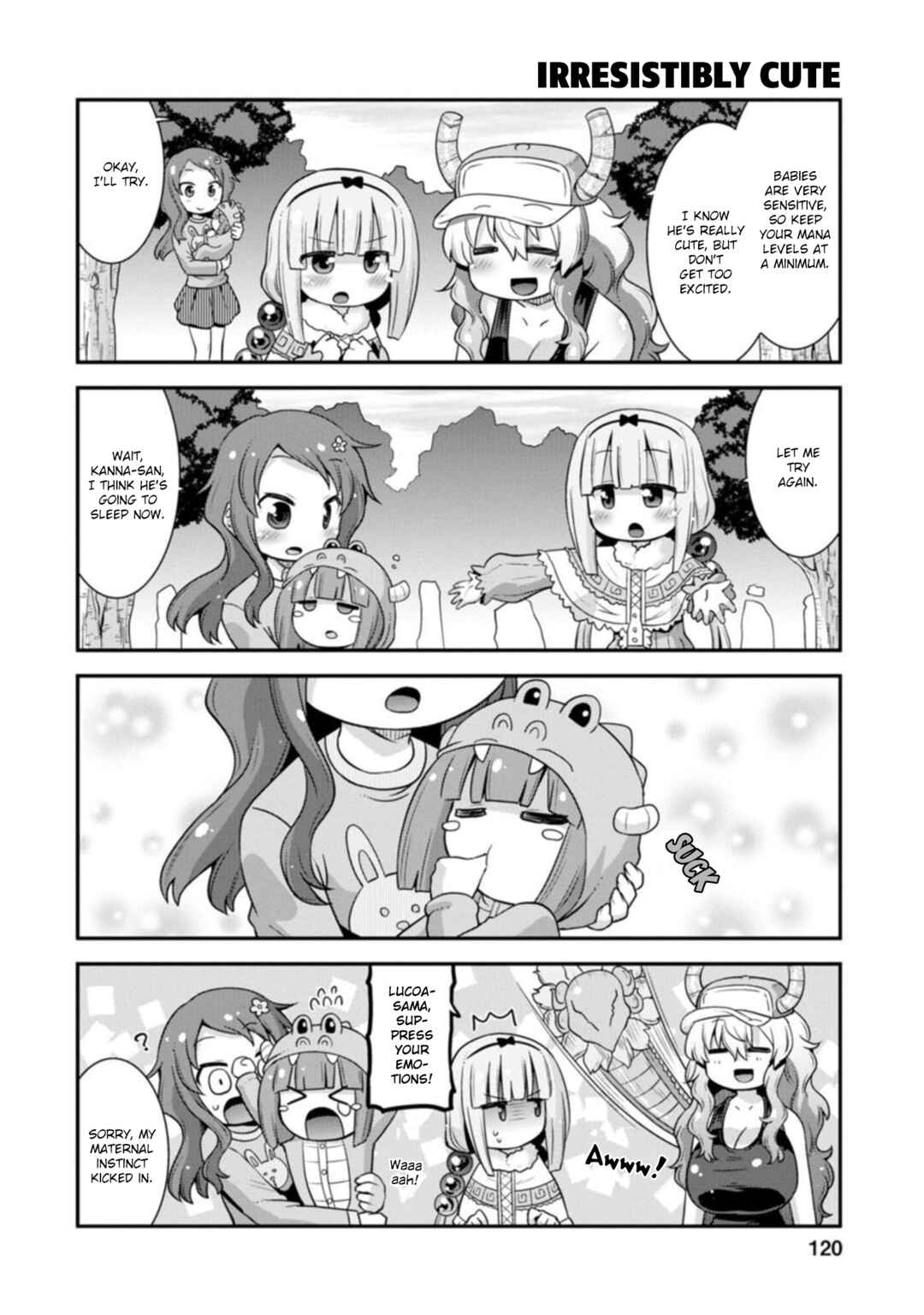 Page 8 Chapter 34 Kobayashi-san Chi no Maid Dragon: Lucoa wa Boku no ×× Desu