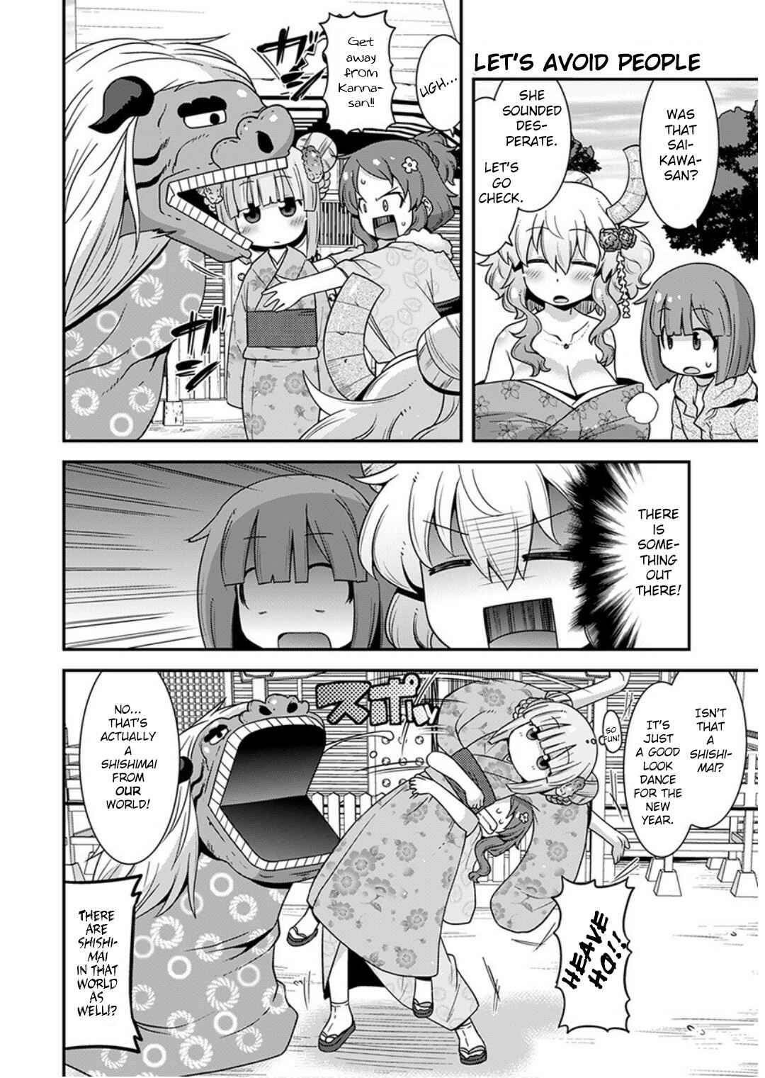 Page 8 Chapter 13 Kobayashi-san Chi no Maid Dragon: Lucoa wa Boku no ×× Desu