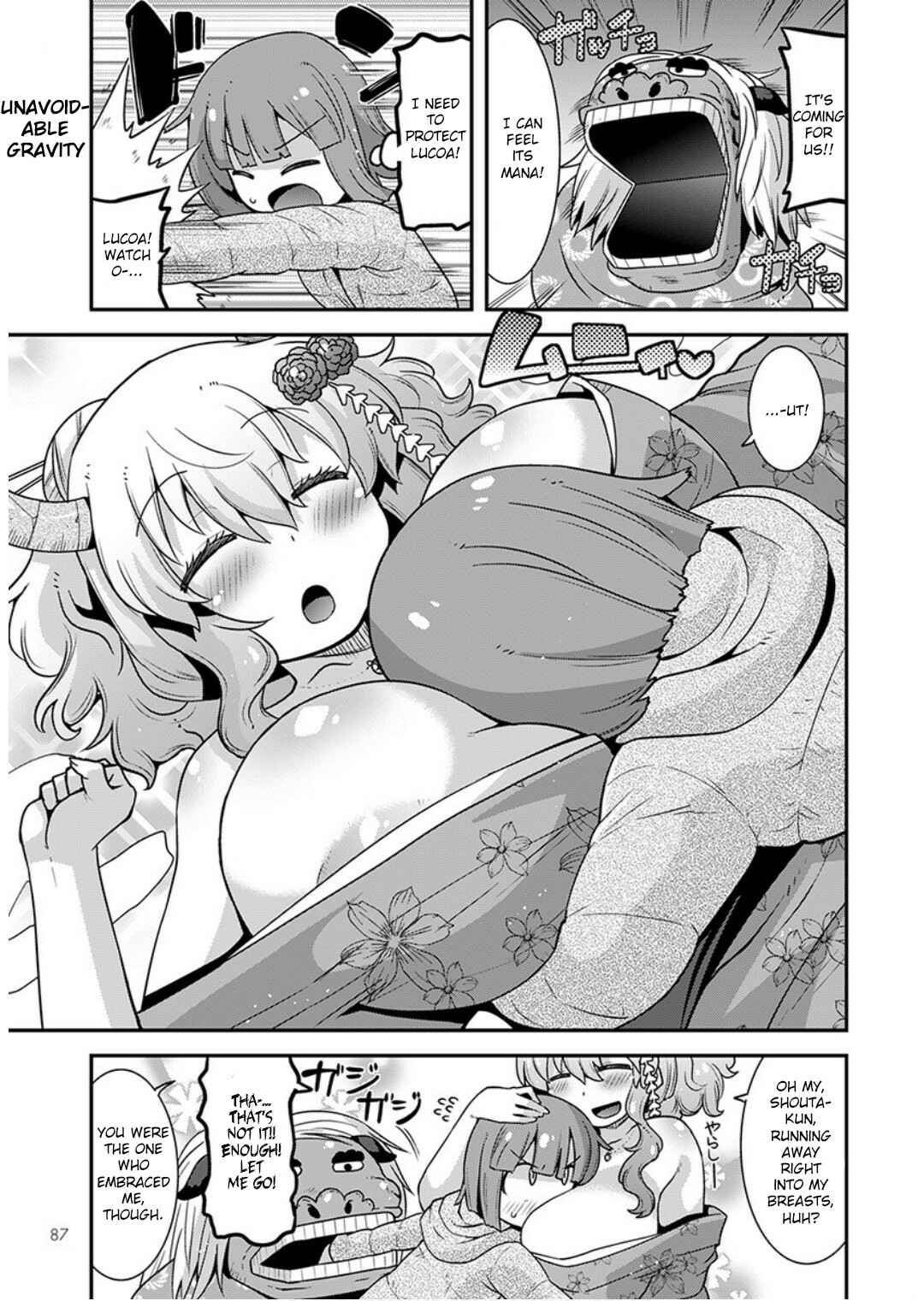 Page 9 Chapter 13 Kobayashi-san Chi no Maid Dragon: Lucoa wa Boku no ×× Desu