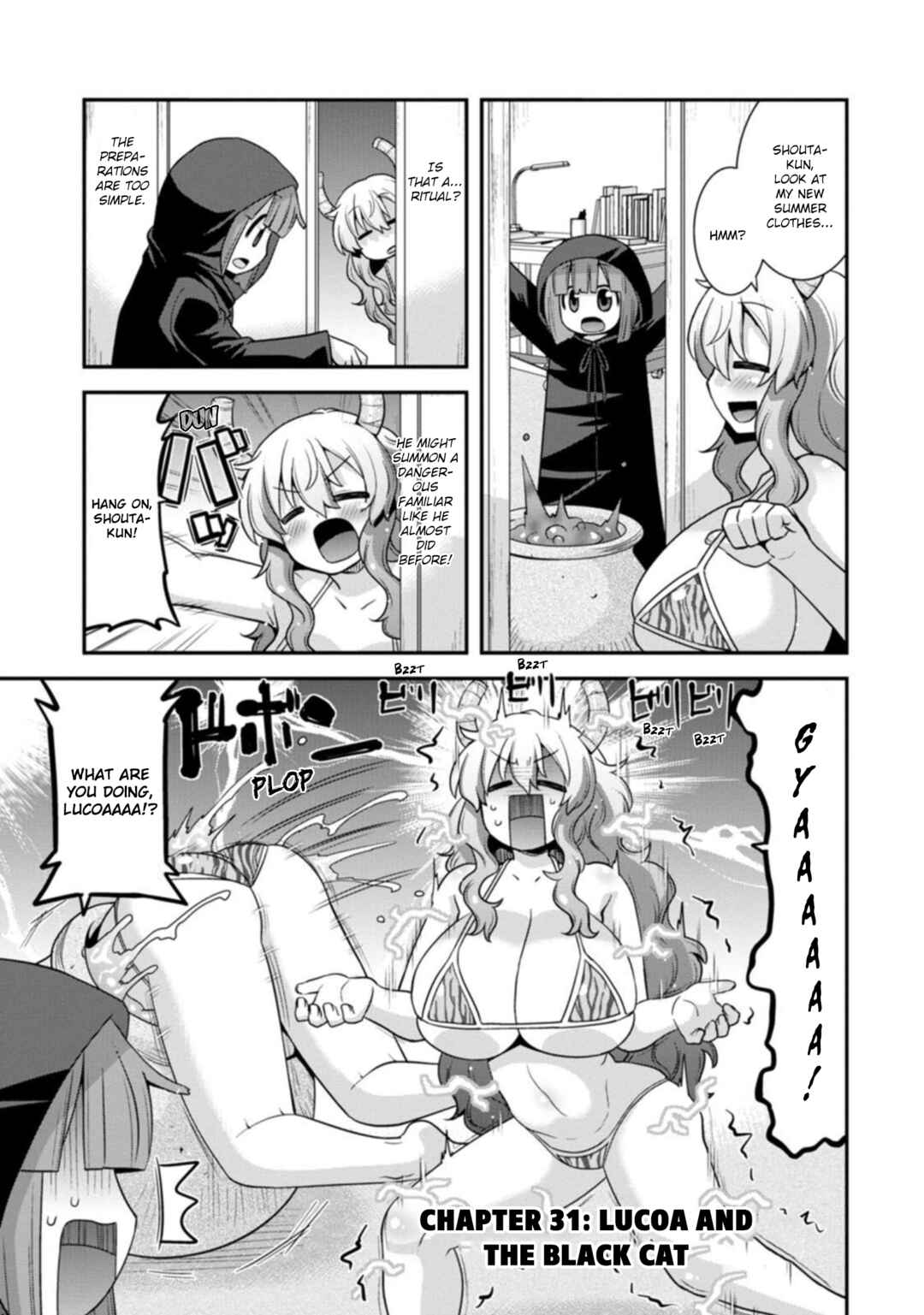 Page 1 Chapter 31 Kobayashi-san Chi no Maid Dragon: Lucoa wa Boku no ×× Desu