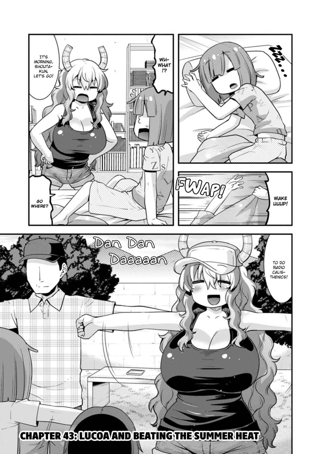 Page 1 Chapter 43 Kobayashi-san Chi no Maid Dragon: Lucoa wa Boku no ×× Desu