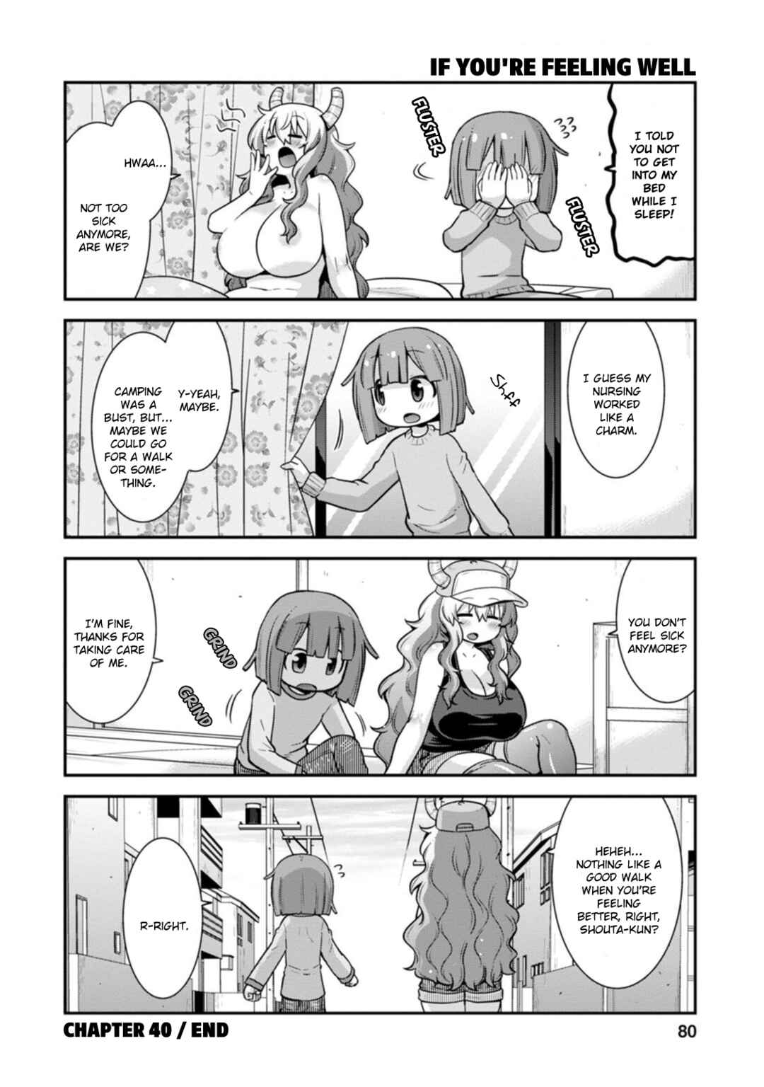 Page 14 Chapter 40 Kobayashi-san Chi no Maid Dragon: Lucoa wa Boku no ×× Desu