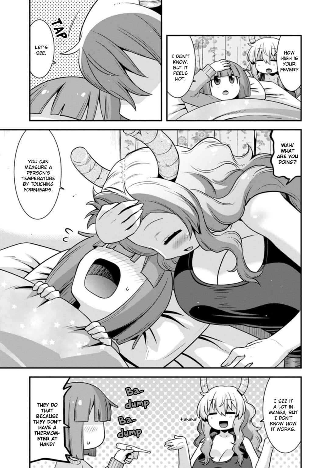 Page 3 Chapter 40 Kobayashi-san Chi no Maid Dragon: Lucoa wa Boku no ×× Desu