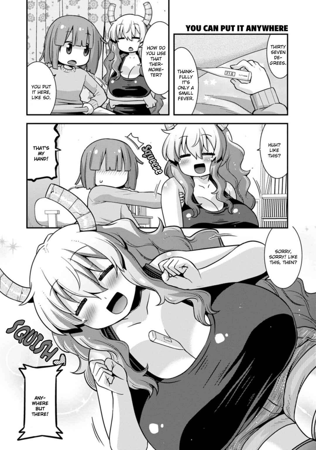 Page 4 Chapter 40 Kobayashi-san Chi no Maid Dragon: Lucoa wa Boku no ×× Desu