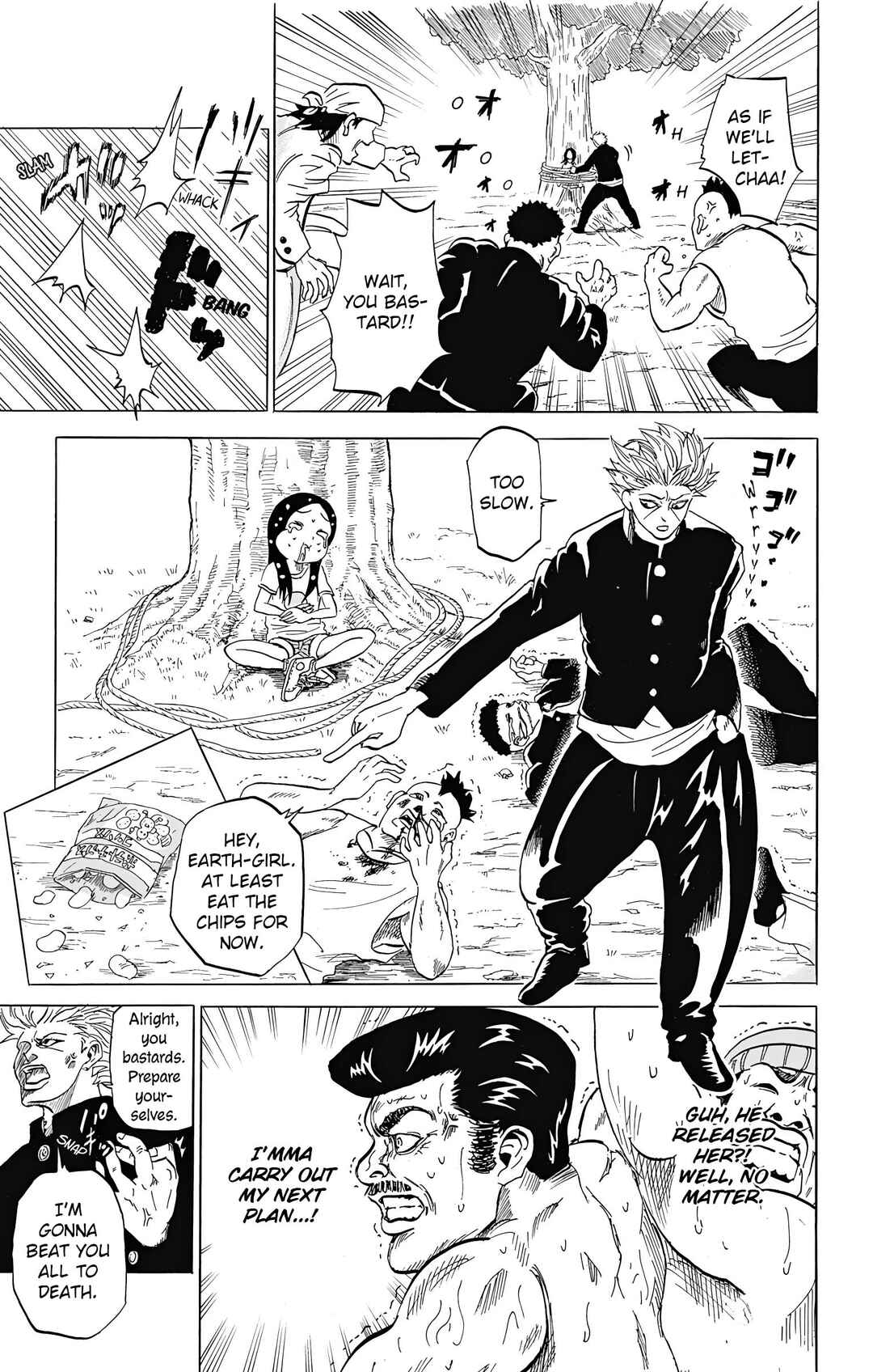 Page 25 Chapter 1 Chikyuu Ningen Terra-chan
