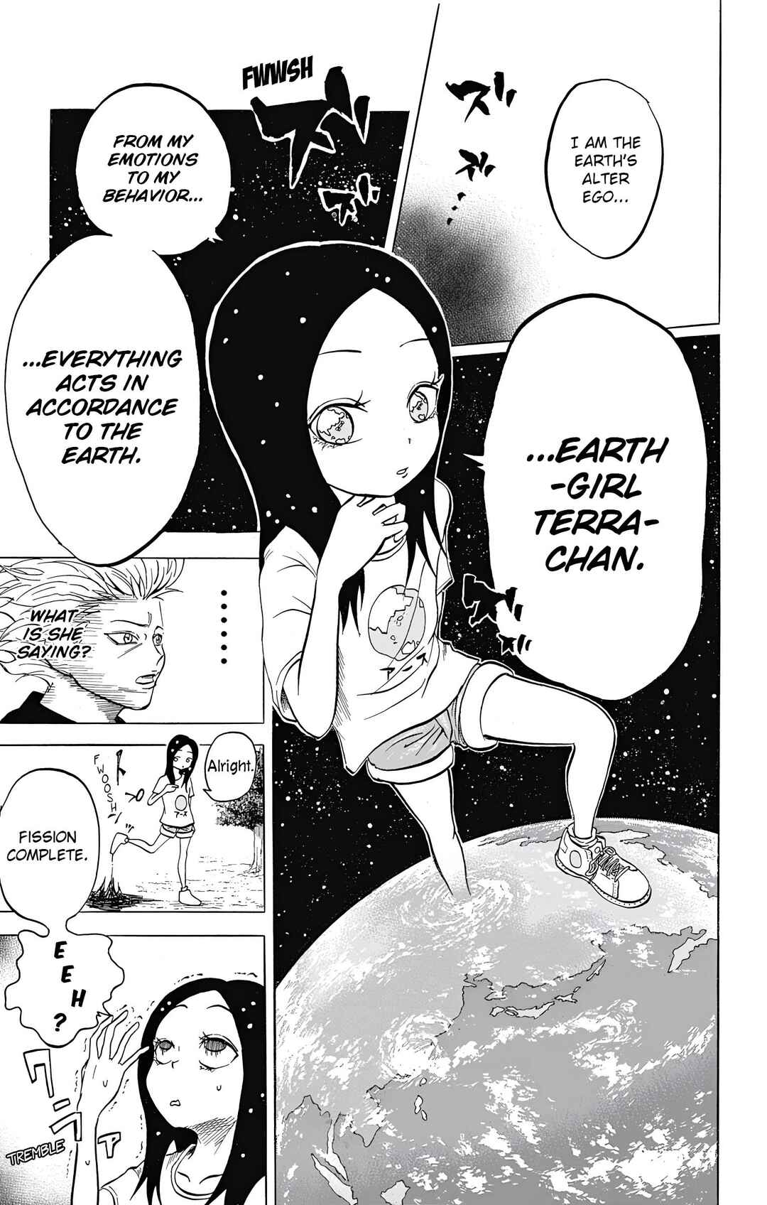Page 7 Chapter 1 Chikyuu Ningen Terra-chan