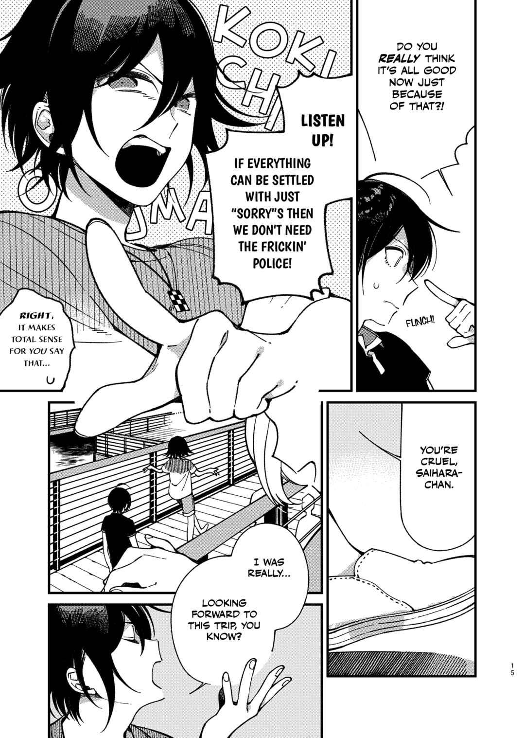 Page 15 Chapter Unknown_6cc4 New Danganronpa V3 - Tsumaranakunai Hibi wo Arigatou (Doujinshi)