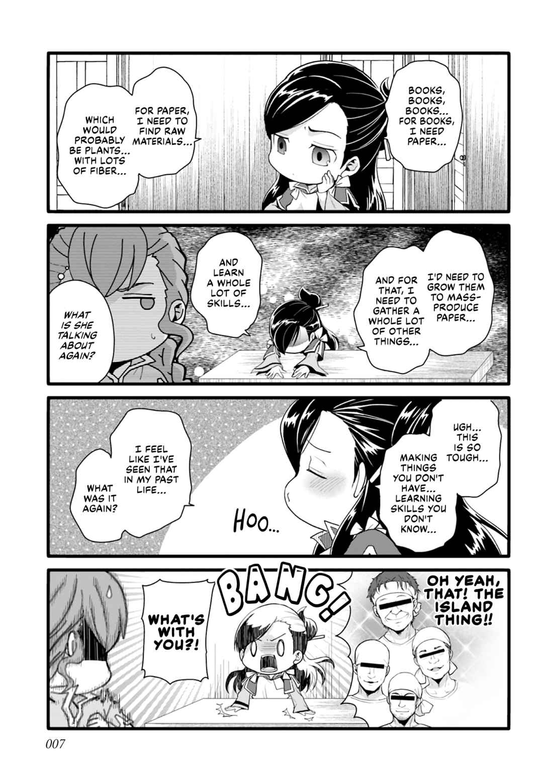 Page 8 Chapter 37 Ascendance of a Bookworm Official Comic Anthology